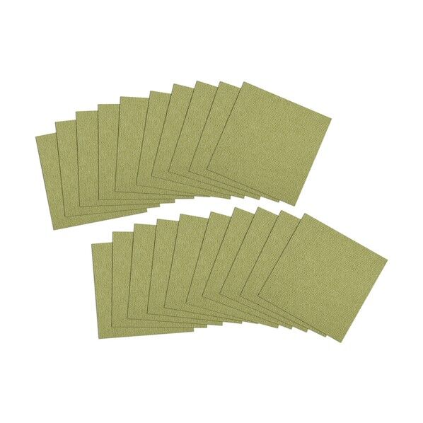 ペット用撥水タイルマット 同色20枚入 グリーン KM-02 1袋