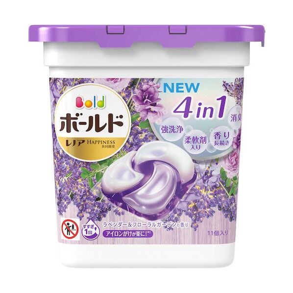 ボールド ジェルボール4D ラベンダー&フローラルガーデン 本体 11個