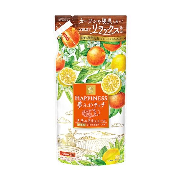 P&Gジャパン レノアハピネス 夢ふわタッチ シトラス&ヴァーベナ 詰替え 400mL 402300 0...
