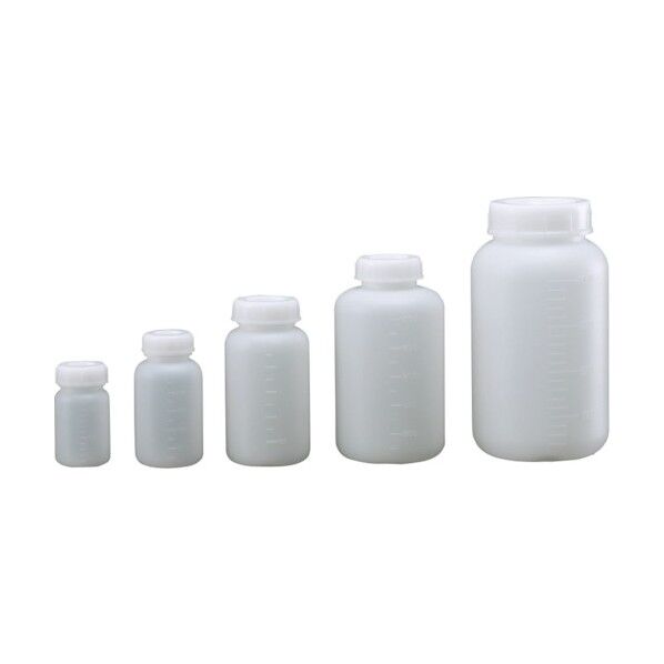 サンプラ フロロバリアPEボトル広口 100mL 20415C 200本