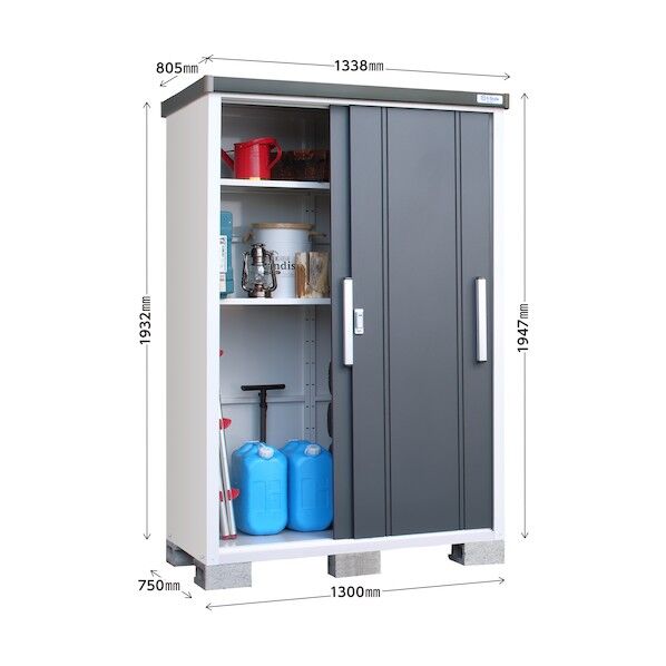  物置 クール ギングロ EC-1375(GK) 1点...