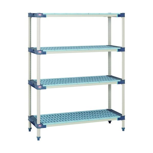 エレクター メトロマックス4 グリッドマット+抗菌スチール製ポール 1060×540×2191 6段 MAX4-2142G-MQ86PE-6 1点
