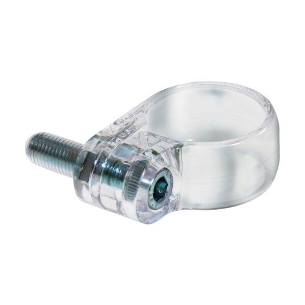 ユニプラ・ライトジョイント 中間用棚受け トウメイ