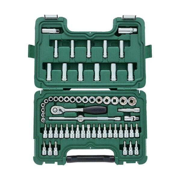 SATA 3/8DRソケットレンチセット(6角タイプ) 09004 1セット