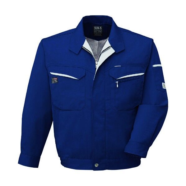 冬 長袖ブルゾン ネイビー色 Lサイズ WA20471-3-L 1点