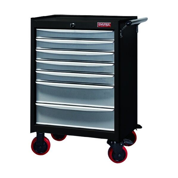 重量キャビネットカート TC-25 ブラック TC-25-BK 1点