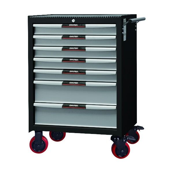 重量キャビネットカート TC2-L25 ブラック TC2-L25-BK 1点