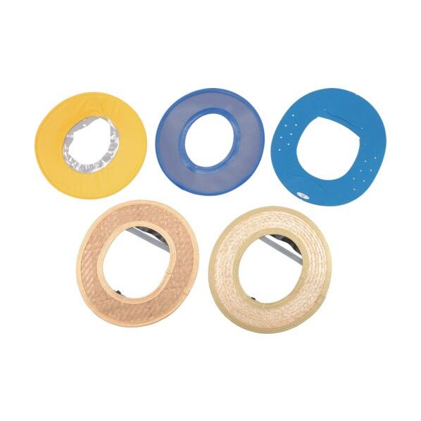 トーヨーセフティ 麦わらバイザー