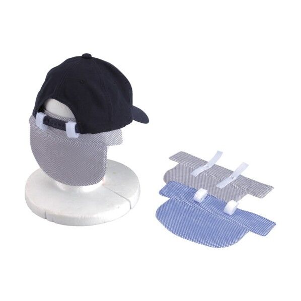 ヘルメット・布帽子取付式アクアクールパット グレー NO.7163 1