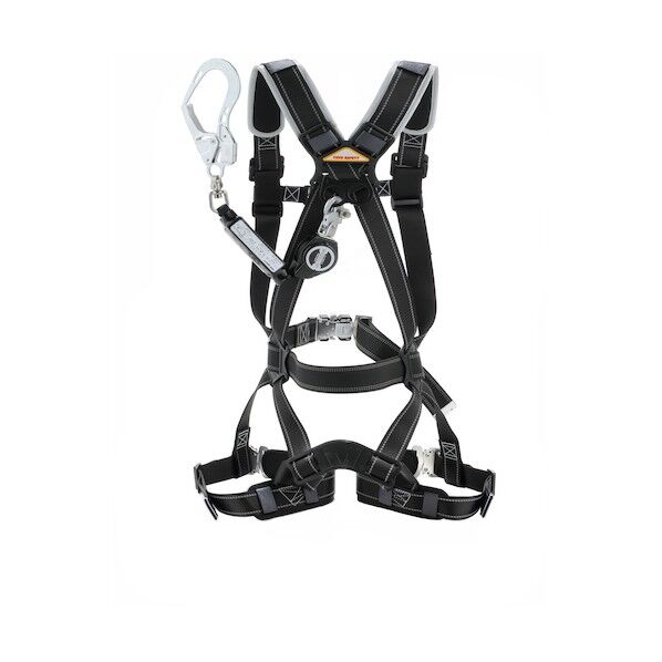 フルハーネス型巻取式(ロック装置付き)シングルランヤード NO.FGH-144 1点