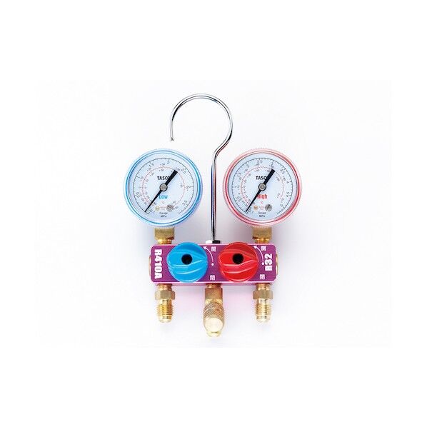 R410A R32ミニボールバルブ式マニホールドキット TA122MB 175 x 205 x 115 mm TA122MB 1個