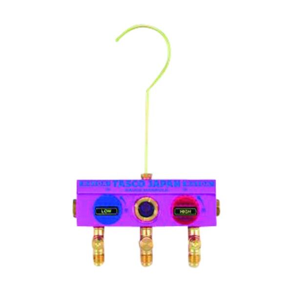 R410Aボールバルブ式マニホールド TA122K-11 1個