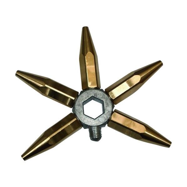 小型溶接火口(5本星組) STW-T 1点