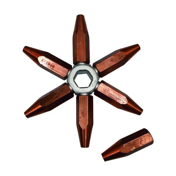 2号溶接火口(7本星組) LBW-T 1点