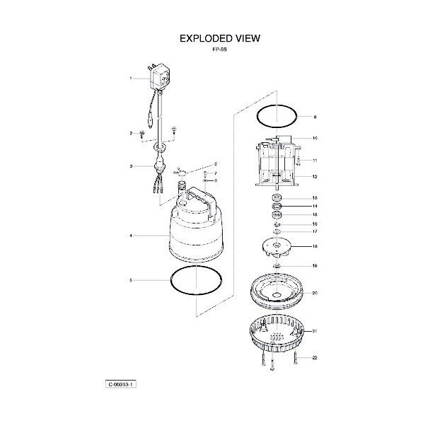 止め輪 801-14609015-9 1点