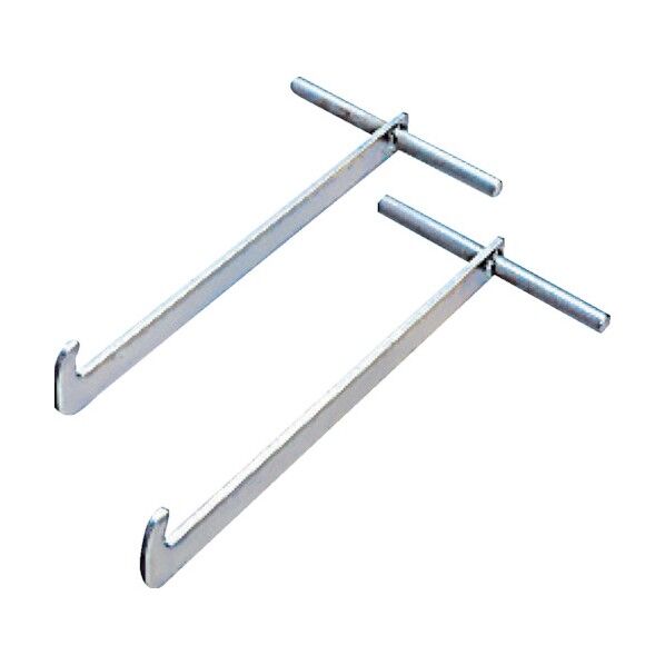 中部コーポレーション グレーチング細目専用ハンドル GH-2 1本...