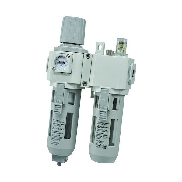 エアコントロールユニット/2点セット(ブラケット、角型圧力計付) EKL3-08-BD 1点