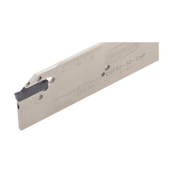 タング・カット 高圧クーラント対応外径深溝入れ・突っ切り加工用ブレード CGP-CHP CGP32-5D-CHP 1点...