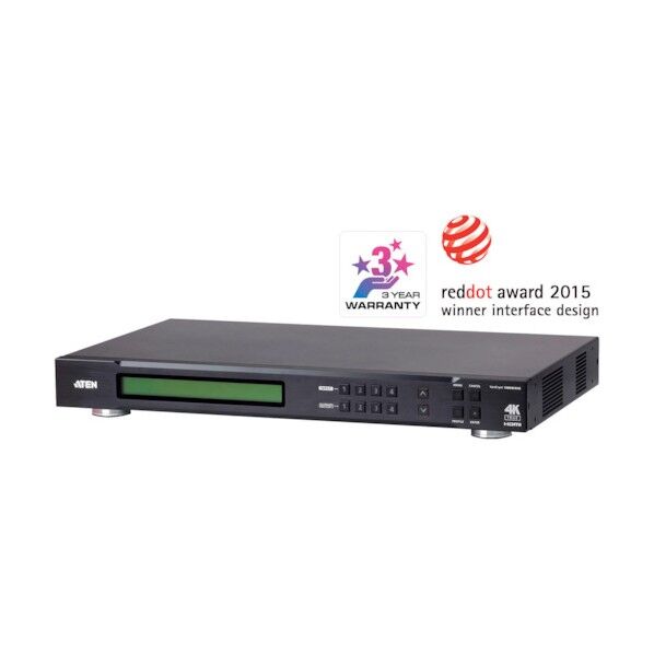 4入力4出力HDMIマトリックススイッチャー(True4K対応)