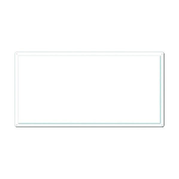 白色無地板カラー鋼板 300×600mm W-23 1点