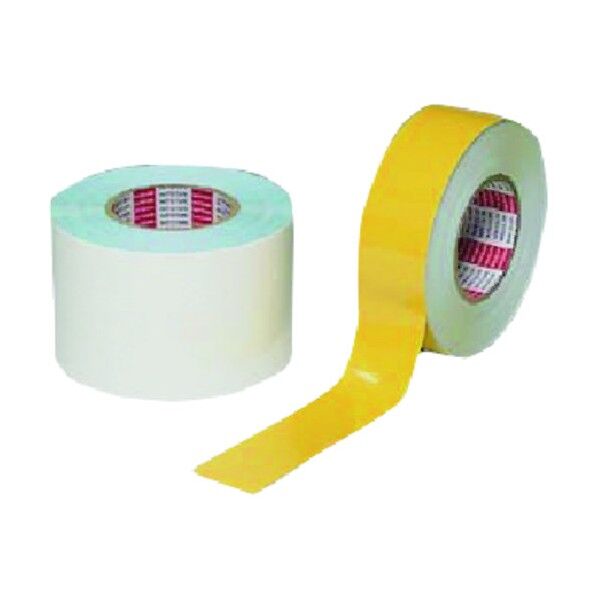 平滑床面ラインテープ 50mm幅×50m 黄 TP-130Y 1点