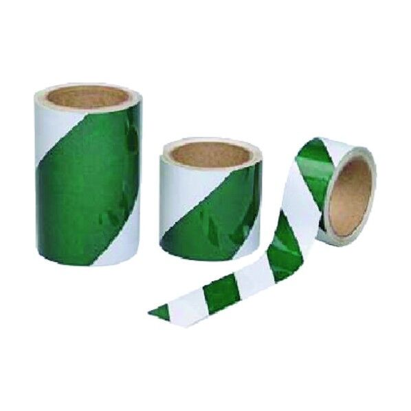 ダイヤテープ(緑/白)反射式 150mm幅 TP-37 1点