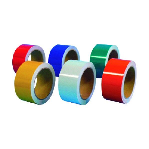 つくし工房 反射テープ 50mm幅 オレンジ TP-55J 1点