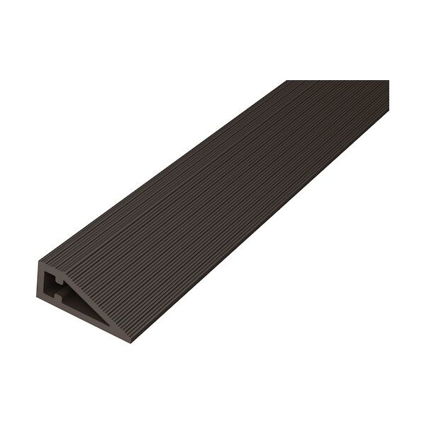 床金物20-432ソフトエッジ(一般家庭用) 軟質樹脂製 K-15ダークブラウン 定尺2.00M 20-43215 1点