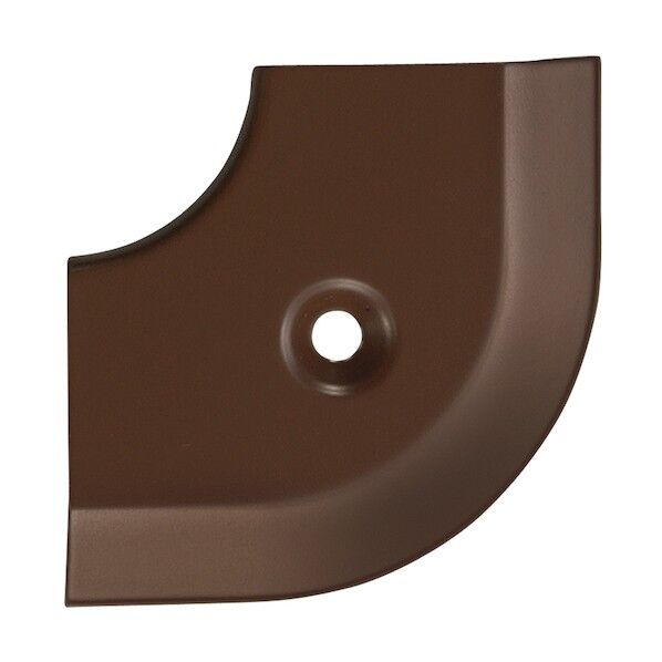 床金物20-111LM(O)木目ヘの字押えコーナー アルミオーク 出隅 43×43mm 20-111LMO51 1点