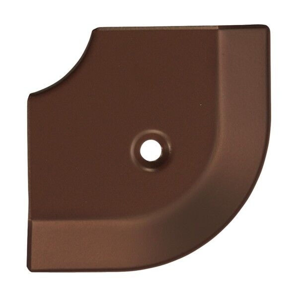 床金物20-112LM(O)木目ヘの字押えコーナー アルミオーク 出隅 53×53mm 20-112LMO51 1点