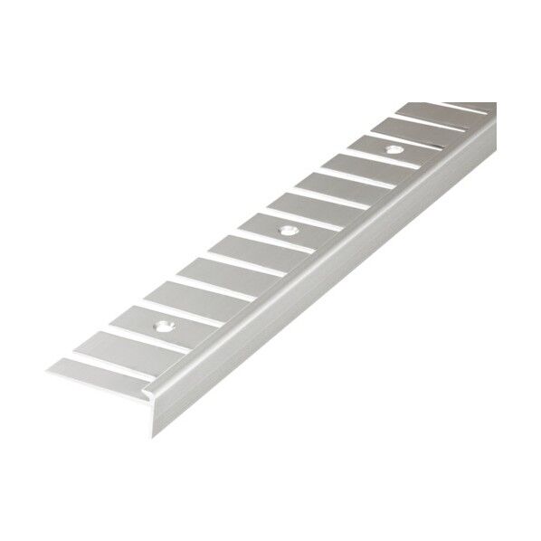 ノンスリップ 11-2025シルバー アルミアシステップ R用 穴明 2,000mm