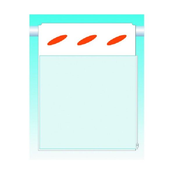 透明ポケット付つるしん坊 片面タイプ(横から差込み SK-901A 1点