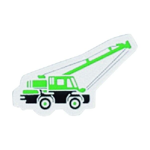 ミニ重機マグネット側面タイプ ラフテレーンクレーン 小 MK-314 1点