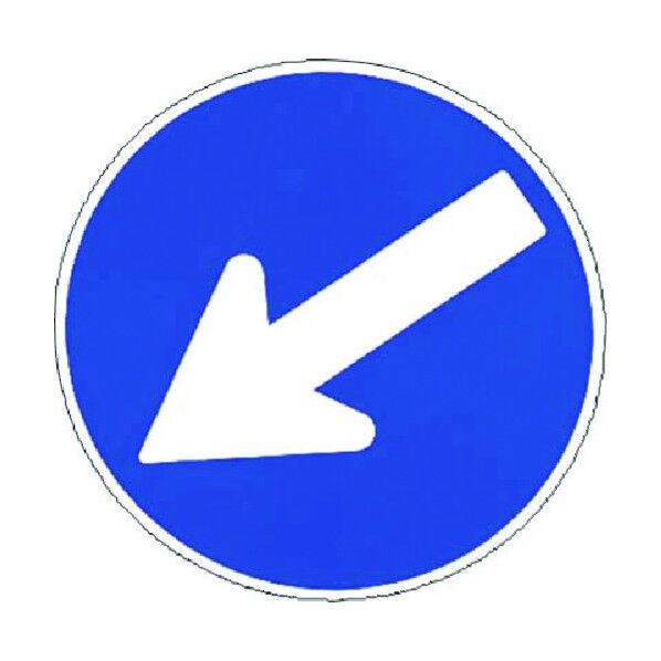 全面反射立看板用マグネット標識[指定方向外…] MG-311E 1点