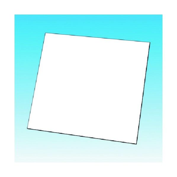 ゴムマグネットシート 白 1m角