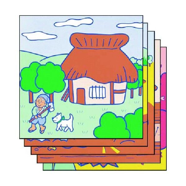 たのし～る[童話]はなさかじいさん KS-65 5枚