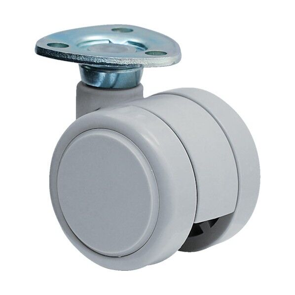 デザインキャスター ライトグレー40径 TF40 1点