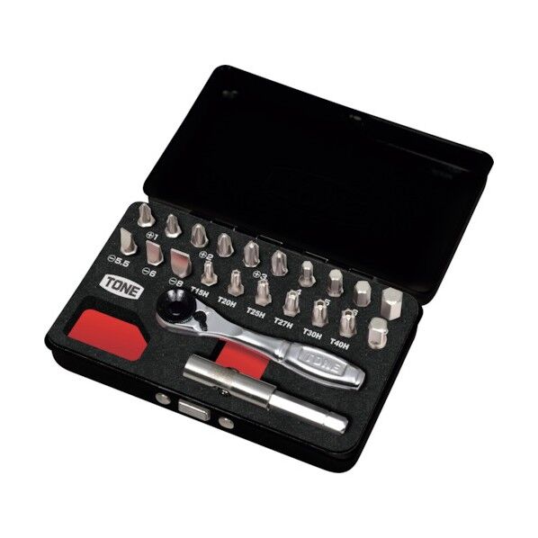 ビットラチェットセット(メタルケース) 10AE0C0007 1セット