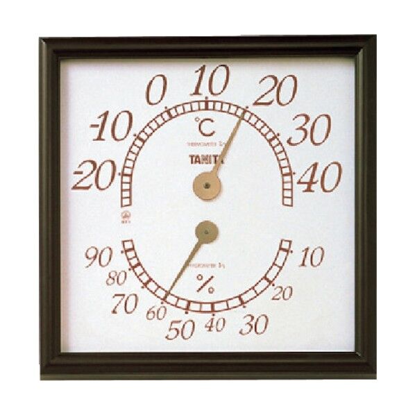 温湿度計 オフィスキング 5485-BR 5485BR 1点