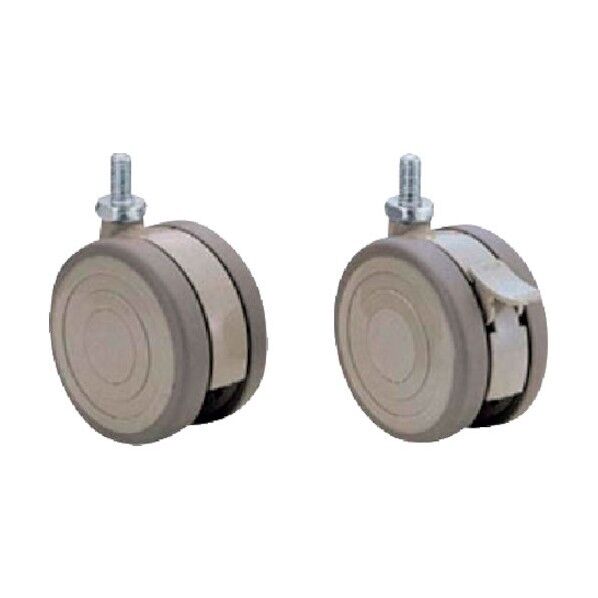  折りたたみ式ワゴン用現行キャスター100Φ CAST-1007  ストッパー無 CAST-1007 1点...