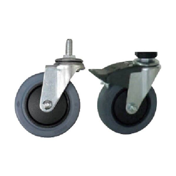 単輪ゴム製サイレントキャスター100Φ CAST-1014 1台分 CAST-1014 1点...