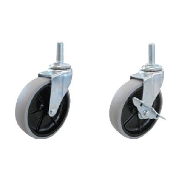 単輪ウレタン製キャスター125Φ CAST-1027 1台分 CAST-1027 1点...