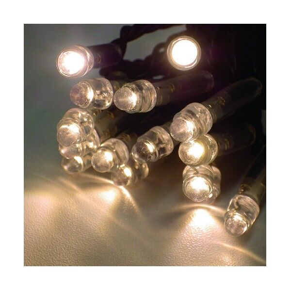 LEDイルミネーション シャンパンゴールド(砲弾型) NSBD1-100-100P/1 1点