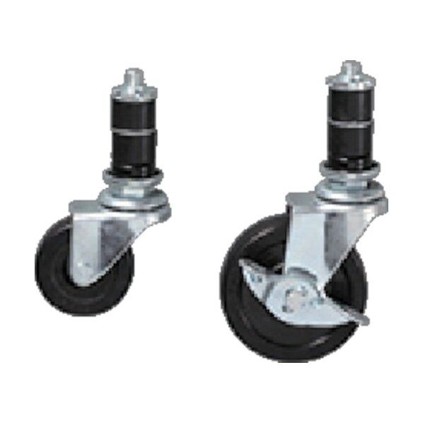 【数量1～9】フレームキャスターNφ50ウレタンB （ゴム）