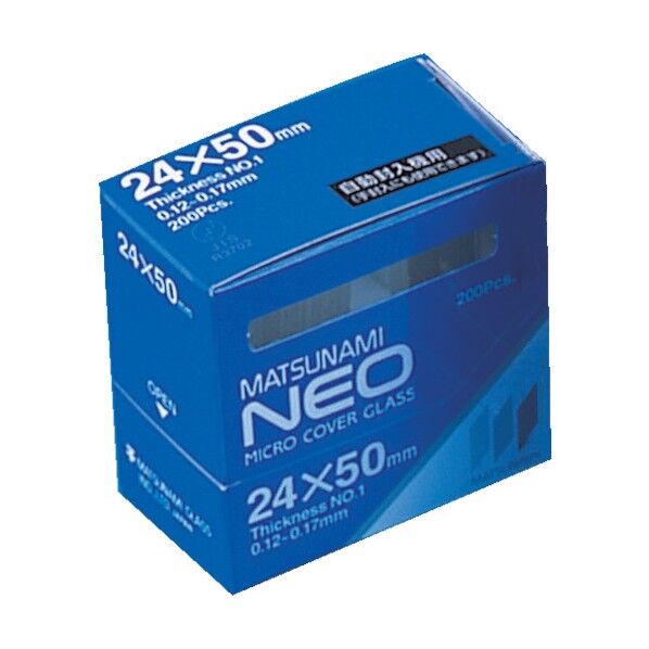 カバーグラス#1 長方形 24X50C 863140111 200枚