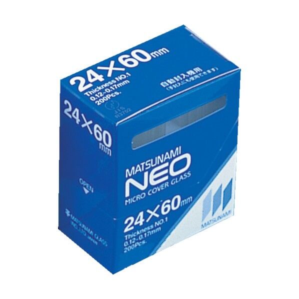 カバーグラス#1 長方形 24X60C 863140113 200枚