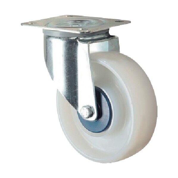 プレート式キャスターALPHA(ナイロン車) φ125 自在式 3470UOT125P62 1点