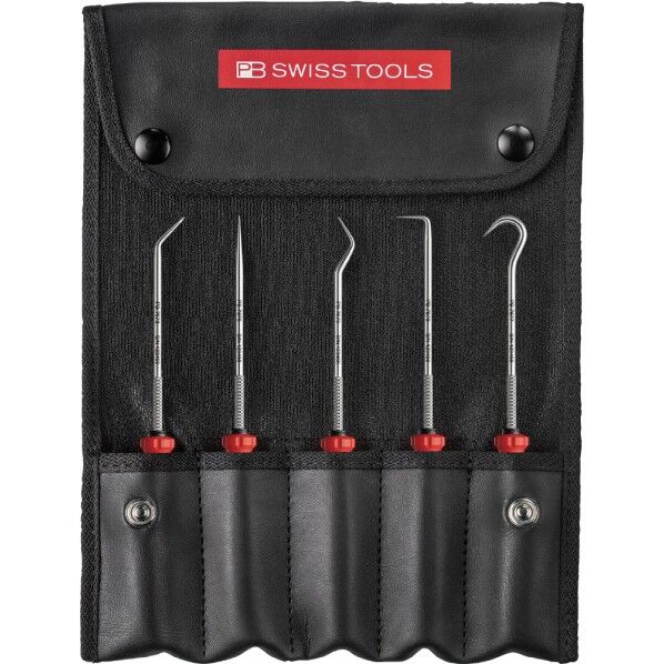 スイスグリップEVO ピックツール5本組 ロールケース付