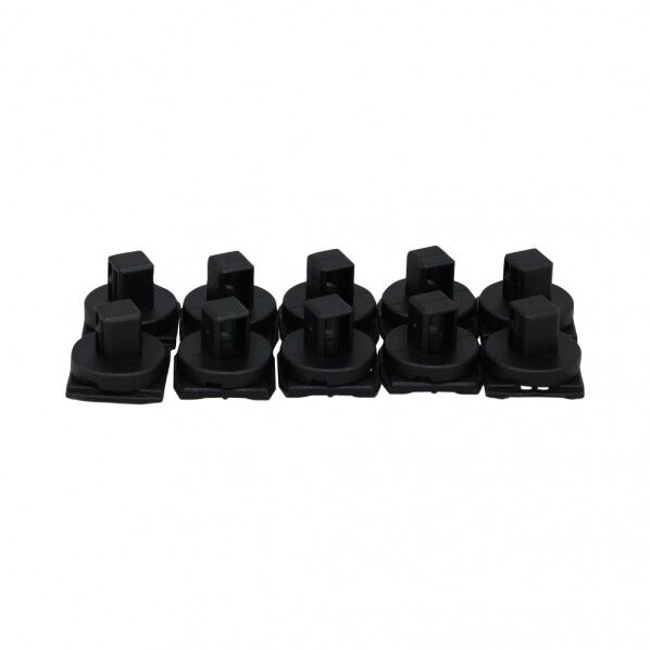 シグネット 差込角3/8SQ スピンロックソケットホルダー用クリップ クリップ数10 ブラック 68253 1セット