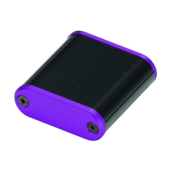 アルミモバイルケース ブラック/パープル MXA2-4-10BP 1点